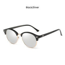 Load image into Gallery viewer, LIOUMO Round Sunglasses For Men Polarized Women Cat Eye Glasses Classic Rivet Frame Anti-Glare Driving Goggles lunette de soleil