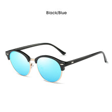 Load image into Gallery viewer, LIOUMO Round Sunglasses For Men Polarized Women Cat Eye Glasses Classic Rivet Frame Anti-Glare Driving Goggles lunette de soleil