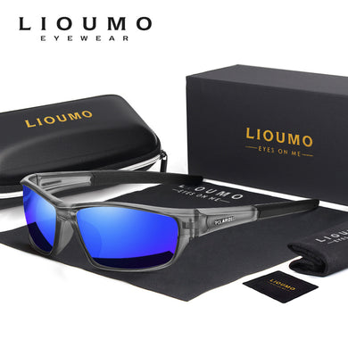 LIOUMO Sport Polarized Sunglasses Men Women Glasses  Driving Fishing Goggles Trendy Shades UV400 gafas de sol hombre