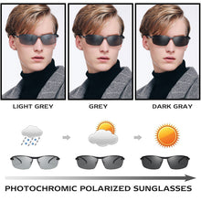 Load image into Gallery viewer, LIOUMO Square Photochromic Sunglasses For Men Polarized Sunglasses Women Chameleon Driving Goggles Male lentes de sol hombre