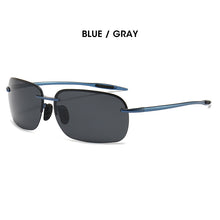 Load image into Gallery viewer, LIOUMO Square Polarized Sunglasses Men Rimless Glasses Women UV400 Protection Driving Eyewear Trendy Shades gafas de sol hombre