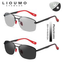 Load image into Gallery viewer, LIOUMO Square Sunglasses For Men 2023 Polarized Glasses Women Photochromic Driving Glasses Intelligent Change Color gafas de sol