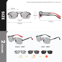 Load image into Gallery viewer, LIOUMO Square Sunglasses For Men 2023 Polarized Glasses Women Photochromic Driving Glasses Intelligent Change Color gafas de sol