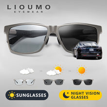 Load image into Gallery viewer, LIOUMO Square Sunglasses For Men Photochromic Glasses Women Polarized Sunglasses Driving Goggles Unisex  lentes de sol hombre