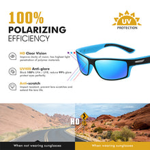 Load image into Gallery viewer, LIOUMO Square Sunglasses For Men Polarized Women&#39;s Glasses Trendy Shades Outdoor Sports Goggles Anti-Glare lentes de sol hombre