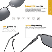 Load image into Gallery viewer, LIOUMO Square Sunglasses For Men Women Polarized Driving Glasses Unisex Goggles Vintage Design Anti-Glare gafas de sol hombre