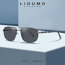 Load image into Gallery viewer, LIOUMO Square Women Polarized Sunglasses For Men Classical Design Blue Shade Driving Goggle Travel Fishing Glasses UV400