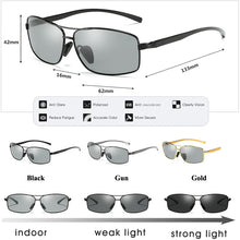 Load image into Gallery viewer, LIOUMO Top Photochromic Sunglasses Men Women Polarized Chameleon Glasses Driving Goggles Anti-glare Sun Glasses zonnebril heren