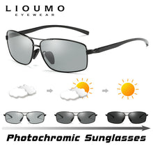 Load image into Gallery viewer, LIOUMO Top Photochromic Sunglasses Men Women Polarized Chameleon Glasses Driving Goggles Anti-glare Sun Glasses zonnebril heren