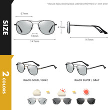 Load image into Gallery viewer, LIOUMO  Intelligent Photochromic Polarized Sunglasses Men Trendy Driving Glasses Women Chameleon UV400 gafas de sol