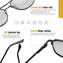 Load image into Gallery viewer, LIOUMO  Intelligent Photochromic Polarized Sunglasses Men Trendy Driving Glasses Women Chameleon UV400 gafas de sol