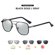 Load image into Gallery viewer, LIOUMO  Intelligent Photochromic Polarized Sunglasses Men Trendy Driving Glasses Women Chameleon UV400 gafas de sol