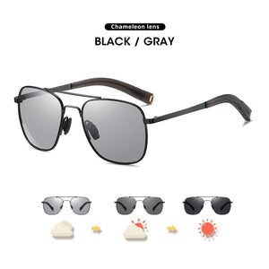 LIOUMO  Photochromic Glasses Men Polarized Sunglasses Women Chameleon Driving Goggles Unisex gafas de sol hombre