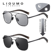 Load image into Gallery viewer, LIOUMO  Photochromic Glasses Men Polarized Sunglasses Women Chameleon Driving Goggles Unisex gafas de sol hombre