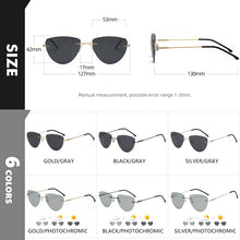 Load image into Gallery viewer, LIOUMO Triangle Sunglasses Polarized Women Men Ultralight Photochromic Glasses Anti-Glare Driving Goggles lentes de sol hombre