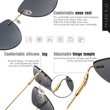 Load image into Gallery viewer, LIOUMO Triangle Sunglasses Polarized Women Men Ultralight Photochromic Glasses Anti-Glare Driving Goggles lentes de sol hombre