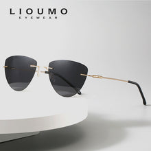 Load image into Gallery viewer, LIOUMO Triangle Sunglasses Polarized Women Men Ultralight Photochromic Glasses Anti-Glare Driving Goggles lentes de sol hombre