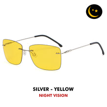 Load image into Gallery viewer, LIOUMO Ultralight Design Men Polarized Sunglasses Rimless Photochromic Glasses Women Rectangle Shades UV400 Unisex lentes de sol