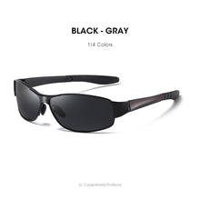 Load image into Gallery viewer, LIOUMO Unique Oval Design Sunglasses Men Polarized Vintage Glasses Male Safe Driving Eyewear Anti-Glare Goggle lunette de soleil