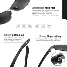 Load image into Gallery viewer, LIOUMO Unique Oval Design Sunglasses Men Polarized Vintage Glasses Male Safe Driving Eyewear Anti-Glare Goggle lunette de soleil