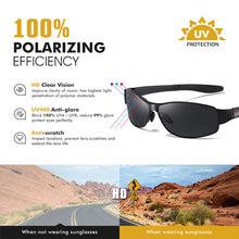 Load image into Gallery viewer, LIOUMO Unique Oval Design Sunglasses Men Polarized Vintage Glasses Male Safe Driving Eyewear Anti-Glare Goggle lunette de soleil