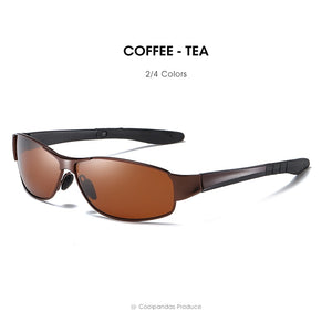 LIOUMO Unique Oval Design Sunglasses Men Polarized Vintage Glasses Male Safe Driving Eyewear Anti-Glare Goggle lunette de soleil