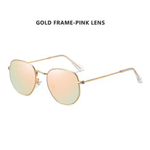 Load image into Gallery viewer, LIOUMO Vintage Hexagon Sunglasses Women Retro Men Polarized Sun Glasses Driving Anti-Glare Shades Goggle gafas de sol hombre