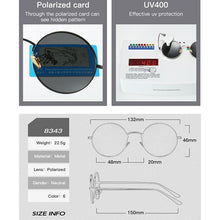 Load image into Gallery viewer, LIOUMO Vintage Steampunk Sunglasses Polarized Men Women Retro Rock Round Glasses UV400 Yellow Lens gafas polarizadas hombre