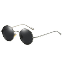 Load image into Gallery viewer, LIOUMO Vintage Steampunk Sunglasses Polarized Men Women Retro Rock Round Glasses UV400 Yellow Lens gafas polarizadas hombre