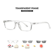 Load image into Gallery viewer, LM 2023 Blue Ray Computer Photochromic Glasses Men Women Screen Radiation Eyewear Office Gaming Blue Light Goggle UV Blocking
