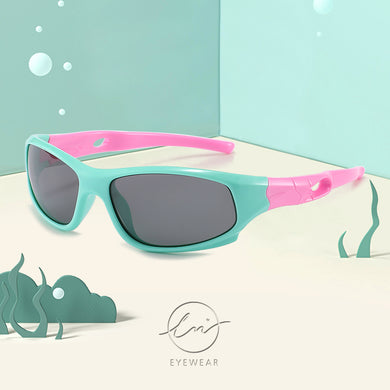 LM 2023  Kids Sport Polarized Sunglasses Children Boys Girls Sun Glasses Travel Goggle Outdoor UV400 Cool Eyeglasses