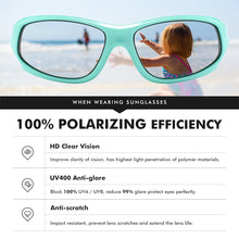 Load image into Gallery viewer, LM 2023  Kids Sport Polarized Sunglasses Children Boys Girls Sun Glasses Travel Goggle Outdoor UV400 Cool Eyeglasses