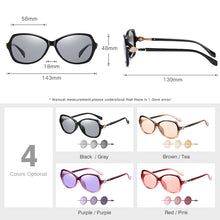 Load image into Gallery viewer, LM 2023  Women Photochromic Sunglasses Female Polarized Lady Elegant Sun Glasses Day Night vision Oculos De Sol Feminino