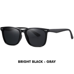 LM 2022 Occhiali da sole polarizzati Uomo Donna Tonalità quadrate Cornice trasparente Donna Occhiali da viaggio UV400 Occhiali da sole da guida 
