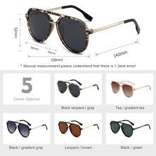 Load image into Gallery viewer, LM 2023 Classic Retro Vintage Aviation Pilot Sunglasses Women Men  Brand Designer Shades Gradient Lens UV400 Oculos De Sol