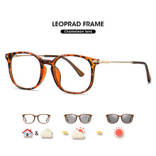 Load image into Gallery viewer, LM 2023 Anti Blue Light Photochromic Computer Glasses Men Women PC Frame Blocking Ray From Computer Phone For Gaming UV400