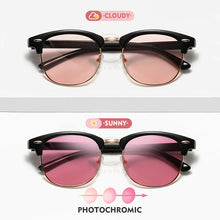 Load image into Gallery viewer, LM 2023 Polarized Photochromic Semi-Rimless Sunglasses Women/Men UV400 Classic Eyewear Candy colors Sun Glasses gafas de sol