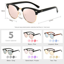 Load image into Gallery viewer, LM 2023 Polarized Photochromic Semi-Rimless Sunglasses Women/Men UV400 Classic Eyewear Candy colors Sun Glasses gafas de sol