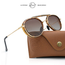 Load image into Gallery viewer, LM 2023 Steampunk Polarized Sunglasses Women Brand Designer Vintage Men Gothic Sun Glasses UV400 Eyewear lentes de sol mujer