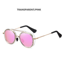 Load image into Gallery viewer, LM 2023 Steampunk Polarized Sunglasses Women Brand Designer Vintage Men Gothic Sun Glasses UV400 Eyewear lentes de sol mujer