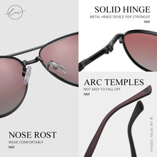 Load image into Gallery viewer, LM 2023 Upgrade Aviation Men&#39;s Sunglasses Polarized Anti-Glare Sun Glasses Driving  Eyewear UV400 Gafas De Sol