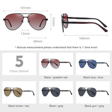 Load image into Gallery viewer, LM 2023 Upgrade Aviation Men&#39;s Sunglasses Polarized Anti-Glare Sun Glasses Driving  Eyewear UV400 Gafas De Sol