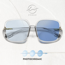 Load image into Gallery viewer, LM 2023 Oversize Square Photochromic Sunglasses Women Men Polarized Ultralight Anti Blue Ray Computer Glasses Goggle UV Blocking