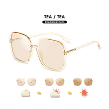 Load image into Gallery viewer, LM 2023 Oversize Square Photochromic Sunglasses Women Men Polarized Ultralight Anti Blue Ray Computer Glasses Goggle UV Blocking