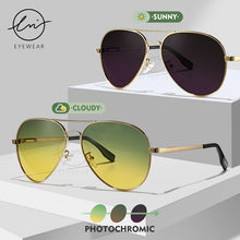 Load image into Gallery viewer, LM 2023 Photochromic Sunglasses Polarized Men&#39;s Chameleon Glasses Male Sun Glasses Day Night Vision Driving Eyewear Women UV400