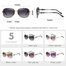 Load image into Gallery viewer, LM 2023  Women&#39;s Sun Glasses Elegant Polarized Sunglasses For Women Gradient  Oculos Ladies Shades Female UV400