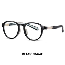 Load image into Gallery viewer, LM Blue Light Glasses For Kids Glasses For Girl Boy Round Frames TR90 Flexible Temples Computer Gaming Clear Eyewear
