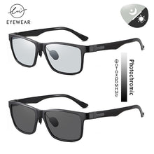 Load image into Gallery viewer, LM Brand 2022 Carbon fiber Square Pochromic Sunglasses Men Polarized Women Sun Glasses Driving UV400 Goggles zonnebril heren