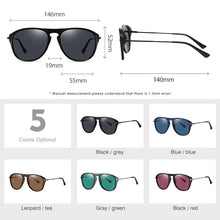 Load image into Gallery viewer, LM Brand Design 2023 Pilot Polarized Sunglasses Women Men Hight Quality TR90 Driving Sun Glasses Male UV400 Gafas De Sol