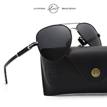 Load image into Gallery viewer, LM Brand Designer Aviation Sunglasses Men Women Polarized Retro Pilot Glasses Man Classic Driver Glasses with Case oculos de sol